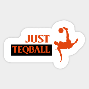 Just Teqball Sticker